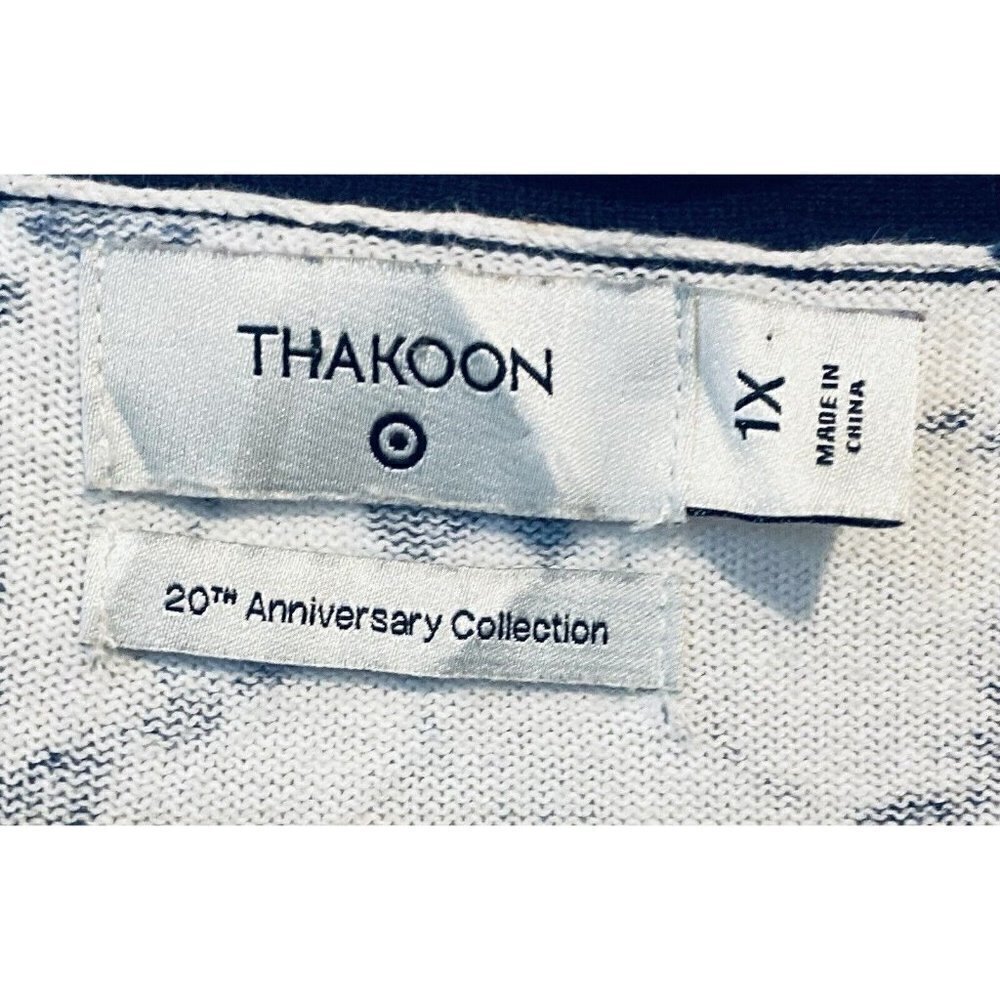 Thakoon for Target Cardigan Sweater Womens 1X Shibori Print Button Front Boho - Picture 7 of 9